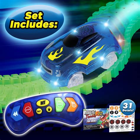 Toy magic tracks vehicle